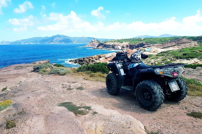 Guided Quad Bike Tour With Swim Stop in Alghero - Tour Inclusions