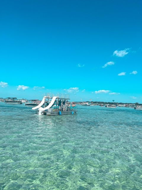 Half Day Double Decker Pontoon Boat Rental- Okaloosa Island