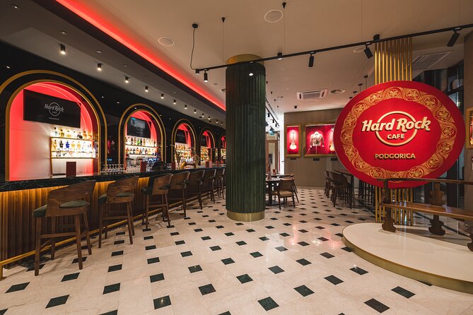 Hard Rock Cafe Podgorica With Set Lunch or Dinner - Location and Price