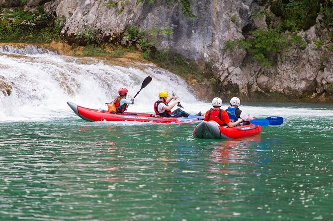 Kayaking in Mreznica Waterfalls Near Slunj and Plitvice Lakes - Location and Duration