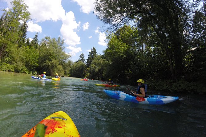 Kayaking on the Sava River Bled - Meeting and Pickup