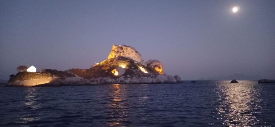 Kos: Sunset Cruise With Swimming and BBQ Dinner