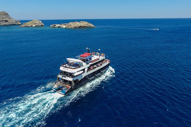 Lindos Full Day Boat Tour With Swimming - Itinerary Highlights