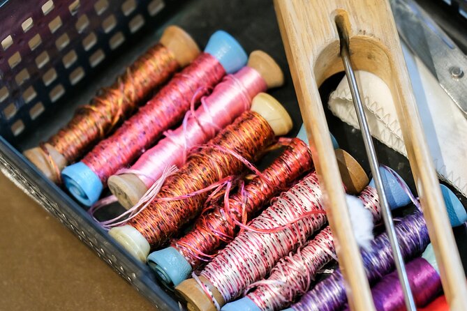 Private Experience of Weaving Oshima Tsumugi Textiles - End Point Information