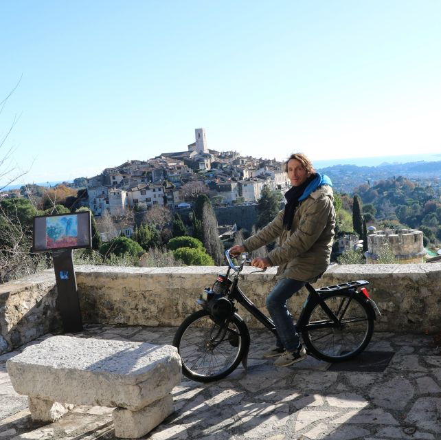 Saint Paul De Vence: Visit to the Village by Solex
