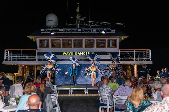 Stardust Variety Show Evening Cruise in Yeroskipou Bay - Cruise Highlights