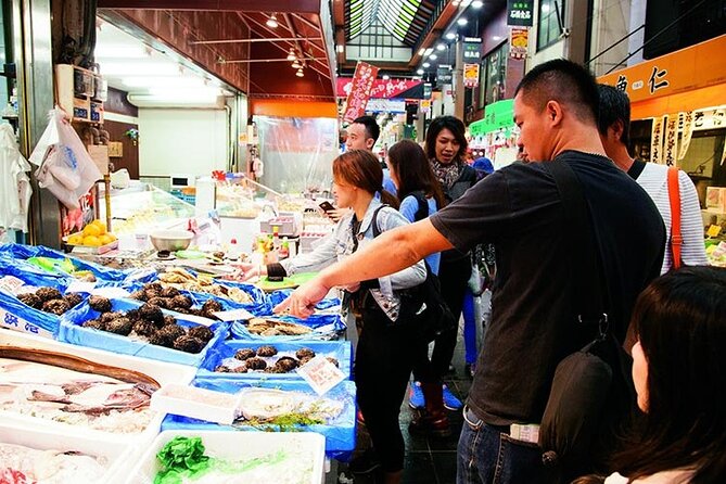 Tasting Osaka With a Food Tour of Kuromon Market - Meeting Point and Duration