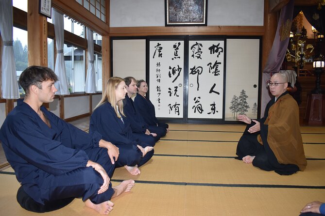 2 Hours Private Zen Meditation Experience in Kakunodate - Good To Know