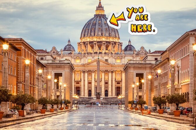 2-in-1 St. Peters Dome Climb & Rome Street Food Walk - Tour Itinerary