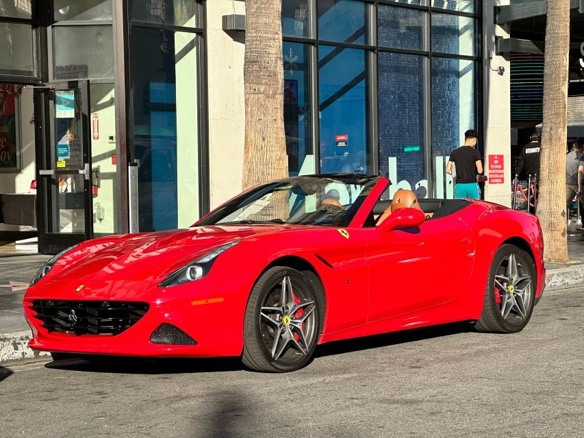20 Min Ferrari Driving Tour in Hollywood