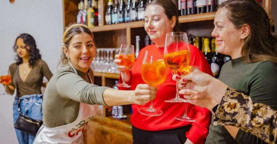 20+ Rome Sights & Pasta With Cocktails Drunken Cooking Class