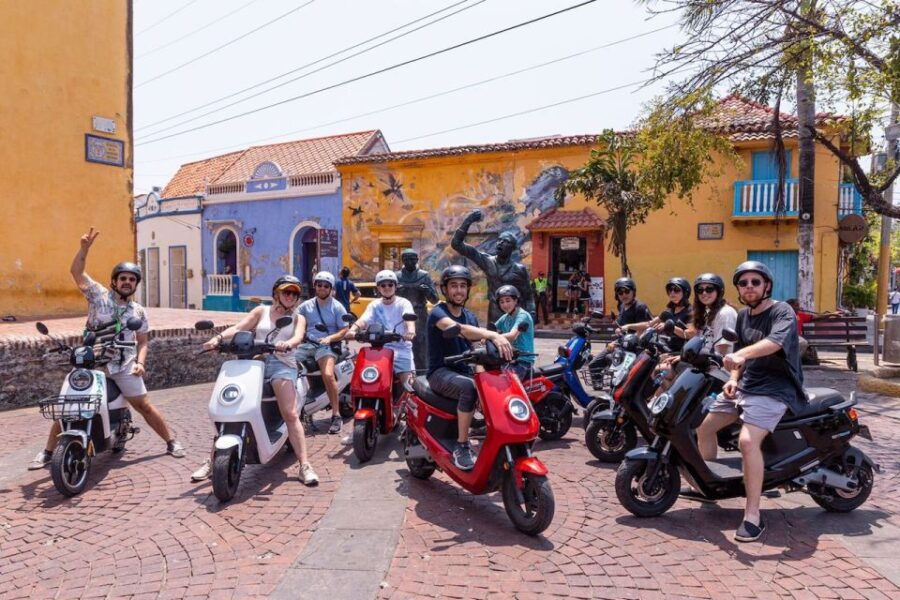 Cartagena: Historic Cartagena Tour on Electric Motorcycle - Good To Know