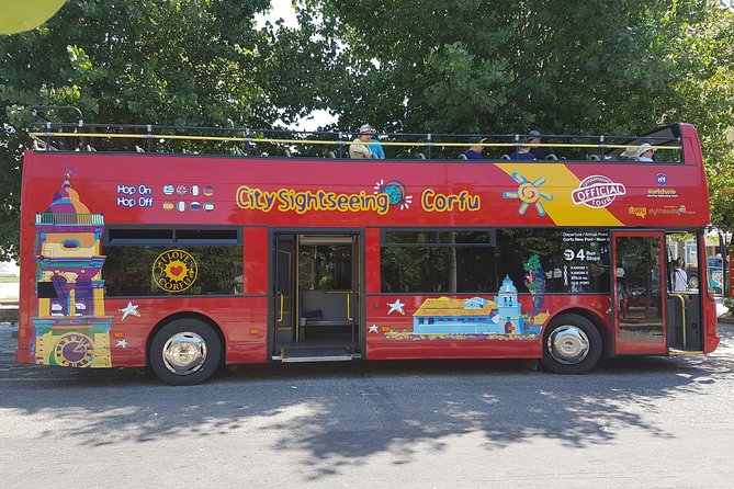 City Sightseeing Corfu Hop-On Hop-Off Bus Tour - Tour Itinerary