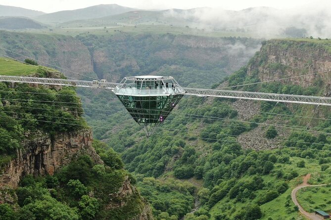 Dashbashi Canyon, Glass Bridge, Bicycle Zip Line, Swing, Private Full Day Tour - What To Expect