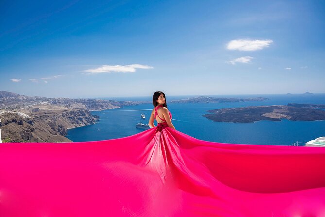 Flying Dress Photoshoot in Santorini - Cancellation Policy