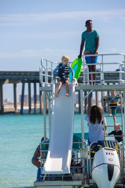 Fort Walton: Double Decker Half Day Pontoon Boat Rental