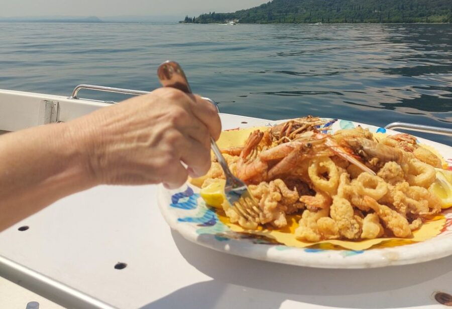 Garda: Half Day Boat Cruise With Fish and Wine Tasting