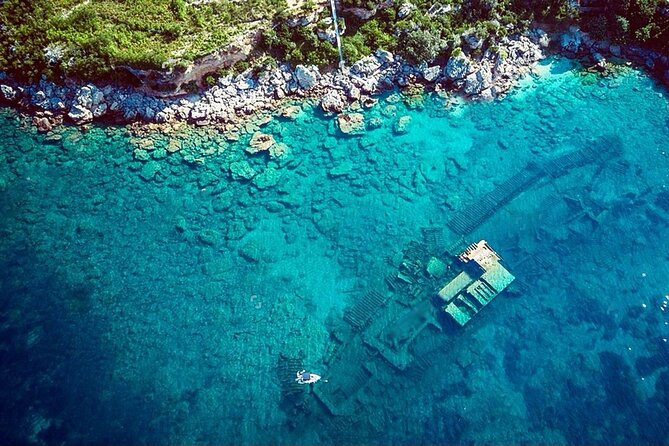 Group Speedboat Tour to Korčula, Badija Island and a Sunken Ship - Tour Highlights