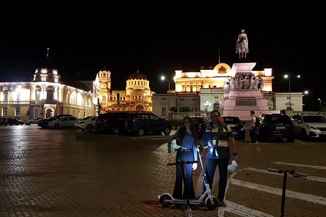 Night Sofia on an Electric Scooter - Guided Tour - Tour Itinerary