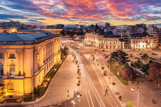 Private Car and Walking Tour in City Center Bucharest - Tour Details
