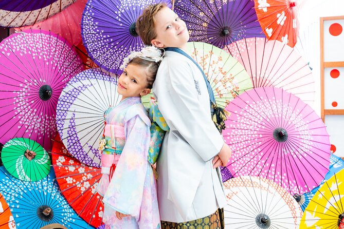 Private Children Photoshoot in Yokohama in Kimono - Services Provided for Children Photoshoot
