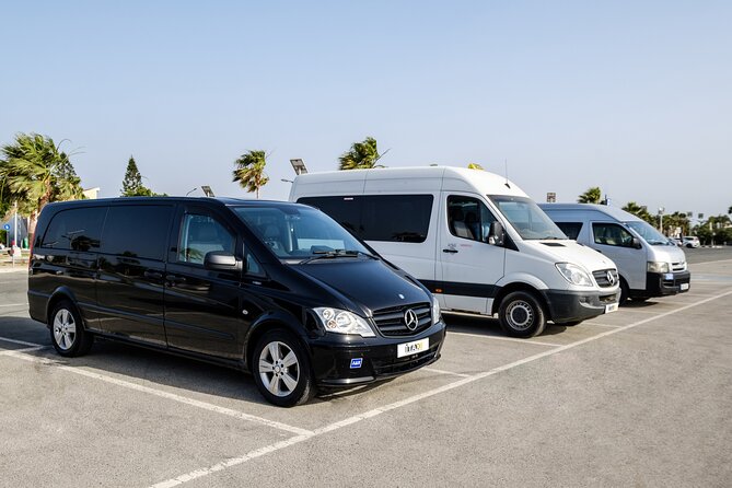 Private Transfer: Larnaca Airport to Protaras 1-14 Pax - Meeting and Pickup