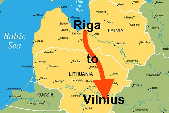 Riga to Vilnius - Sightseeing Transfer - Culinary Experience