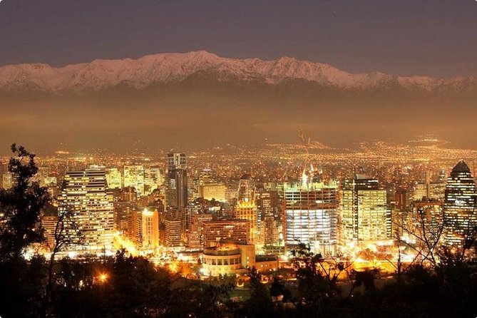 Santiago City Sightseeing Small-Group Tour by Night Including Dinner - Itinerary Highlights