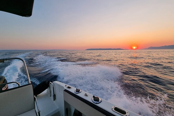Sunset Speedboat Tour in Makarska With Swim Stop on Island Brač - Itinerary Details
