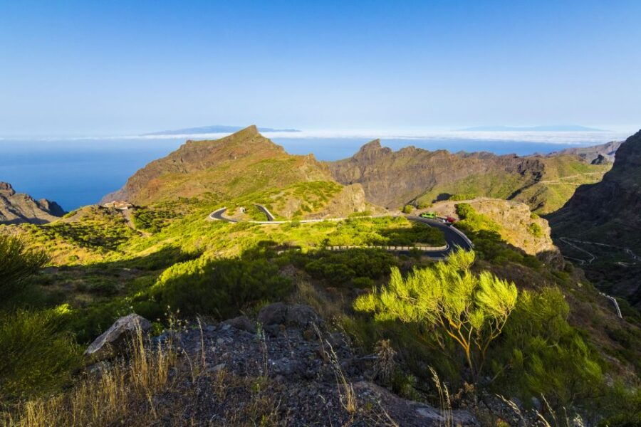 Adeje: Guided Bike Tour to Masca With Transfers and Drinks