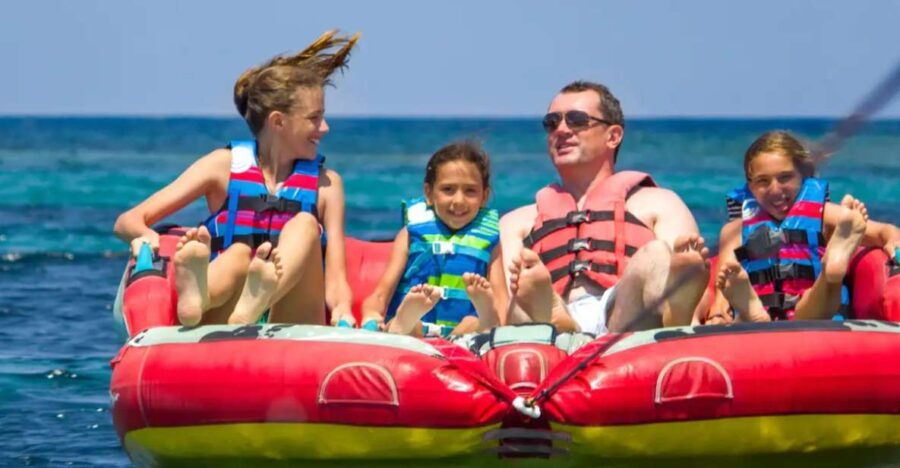 Barcelona: Inflatable Water Tube Ride at Port Olímpic - Good To Know
