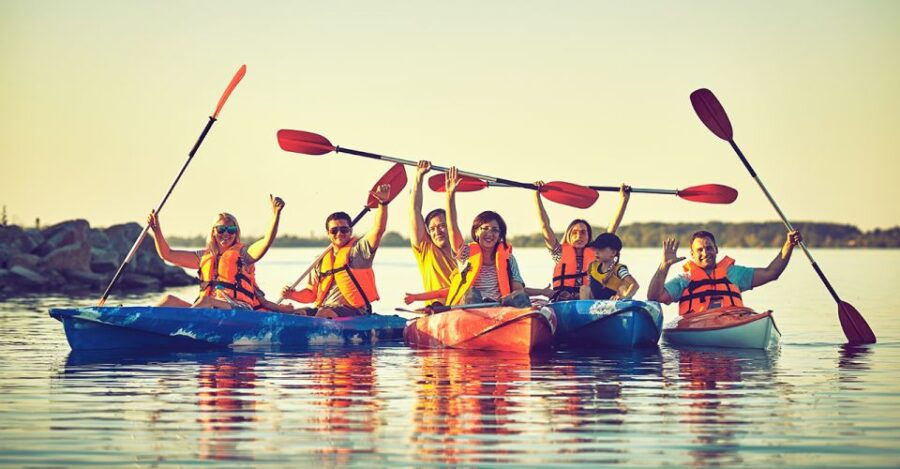 CANOEING IN SEDGEFIELD AT OYSTERS EDGE, GARDEN ROUTE