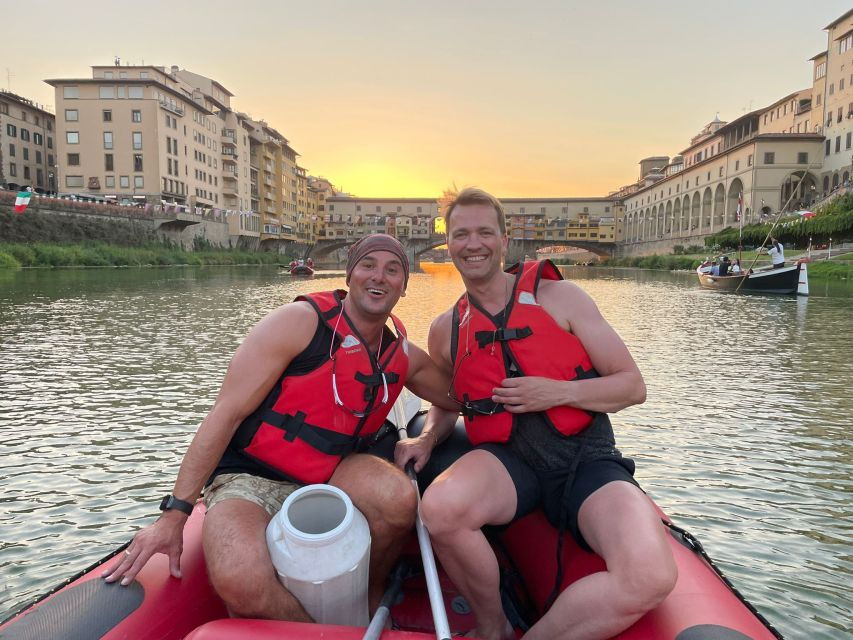 Florence: Ponte Vecchio Rafting Experience With Aperitif - Good To Know