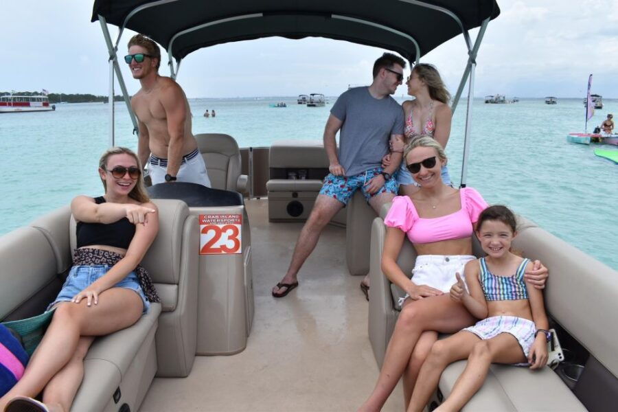 Fort Walton: Full Day Pontoon Boat Rental to Crab Island - Good To Know