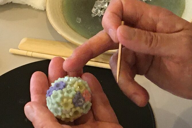 Ginza Mannendo Wagashi Workshop With Master Yoshi - Inclusions Provided