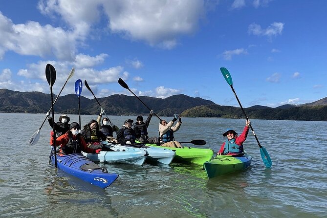 Guided Kayak Tour Unveiling the History of the Lake Suigetsuko - Cancellation Policy and Price Details