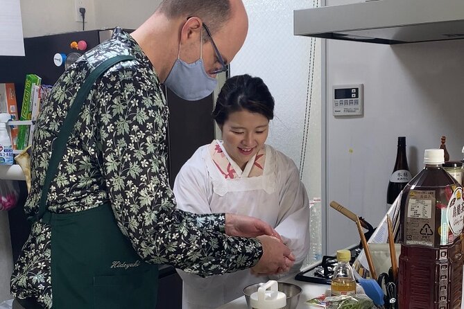 Japanese Cooking Class Plus Little Homestay Experience - Sample Menu