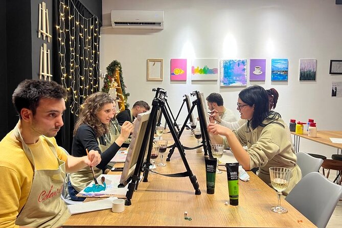 Paint and Wine - Authentic Art Workshop in Tirana - Art Experience Highlights