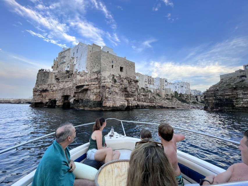 Polignano: Guided Coastline & Caves Cruise With Swim Break