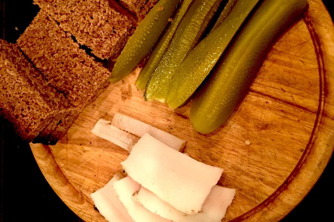 Snacks and Bites in Vilnius Local Market - Sipping Juicy Treats