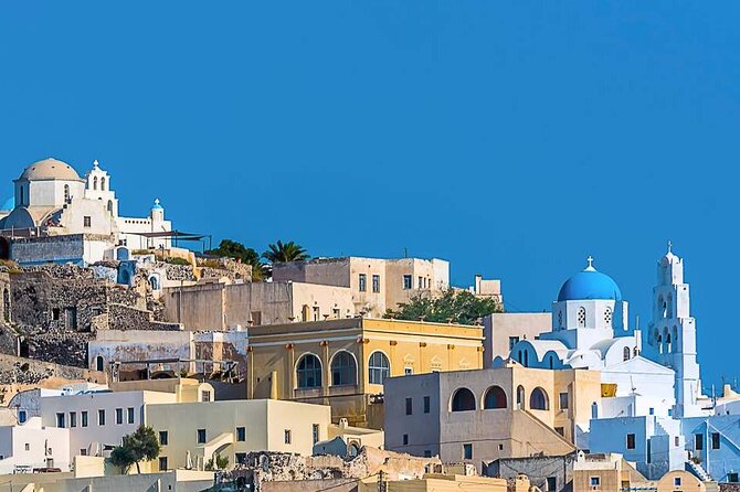 The Highlights of Santorini on a Mini Bus Daily Sunset Tour - The Sum Up