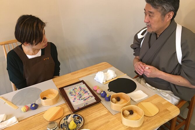 Ginza Mannendo Wagashi Workshop With Master Yoshi - Booking and Cancellation Policy