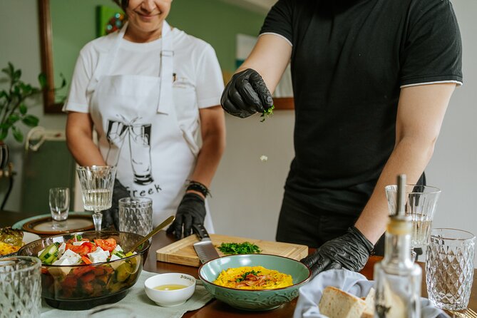 Greek Cooking With Souzy Near the Beach - Exploring Greek Flavors With Souzy