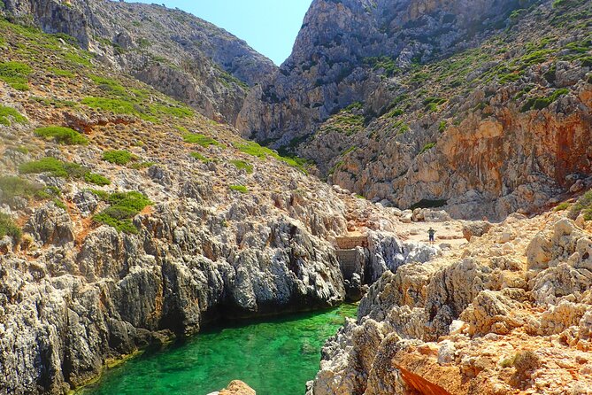 Katholiko Bay: Hiking Through History and Hidden Gems - Exploring Ancient Monastery Ruins