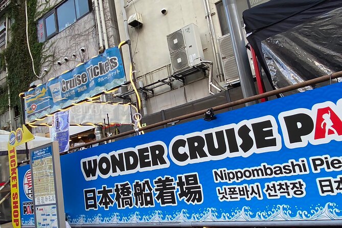 Osaka Dotonbori Wonder Cruise - Ticket Redemption Process