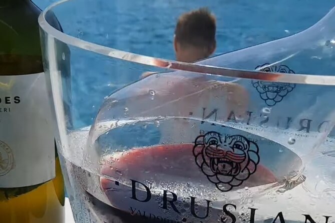 Wine Testing On-Board the Demetris Chara BBQ Boat While Visiting the Blue Lagoon - Meet the Professional Sommelier