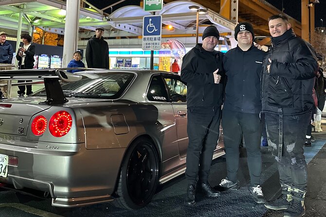 Daikoku Night Tour in a R34 GTR Private Tour - Frequently Asked Questions