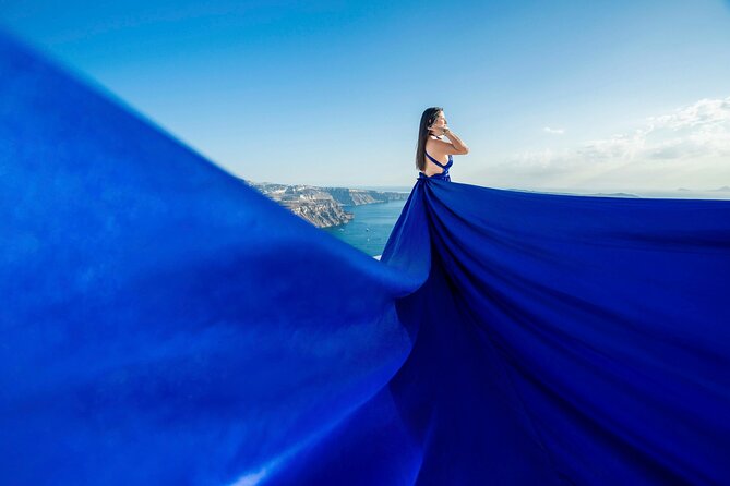 Flying Dress Photoshoot in Santorini - Reviews and Ratings