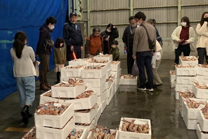 Japanese KANAZAWA Night “SERI”(Auction Sale of Fish) Guided Tour - Additional Information