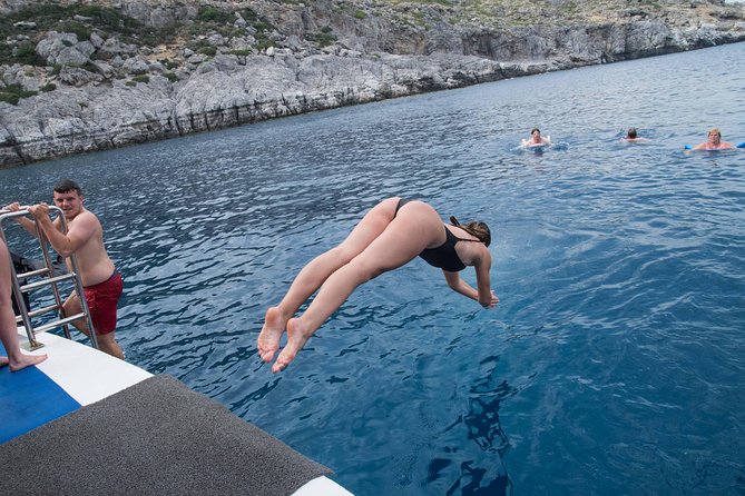 Lindos Full Day Boat Tour With Swimming - Meeting Point and Directions